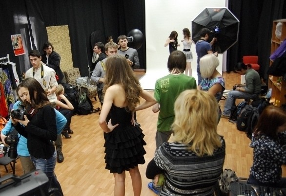 Работа моделью