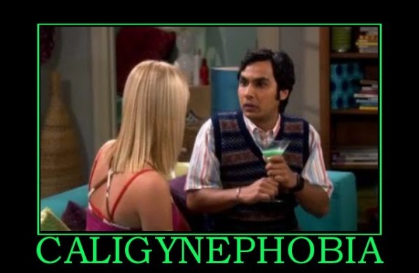 Калигинефобия