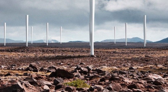 безлопастной ветряк