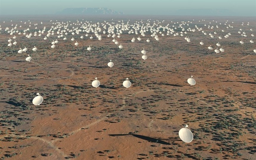 Массив антенн радиотелескопа