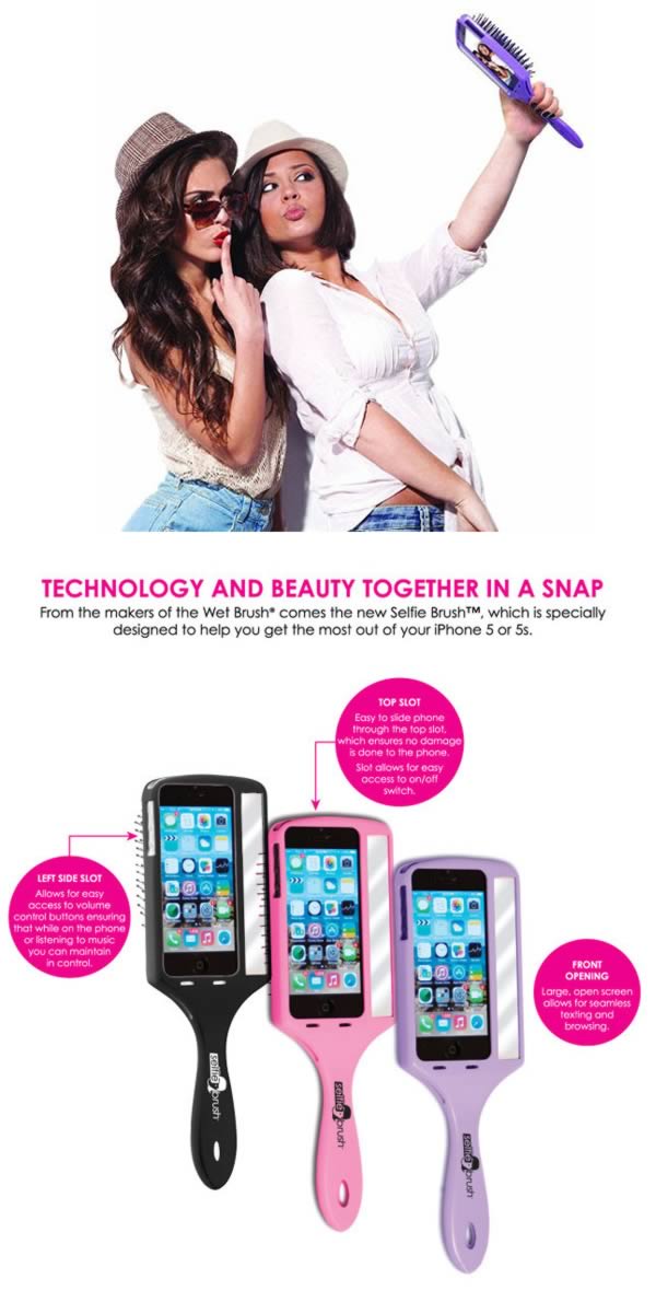 Селфи-расческа Селфи-расческа