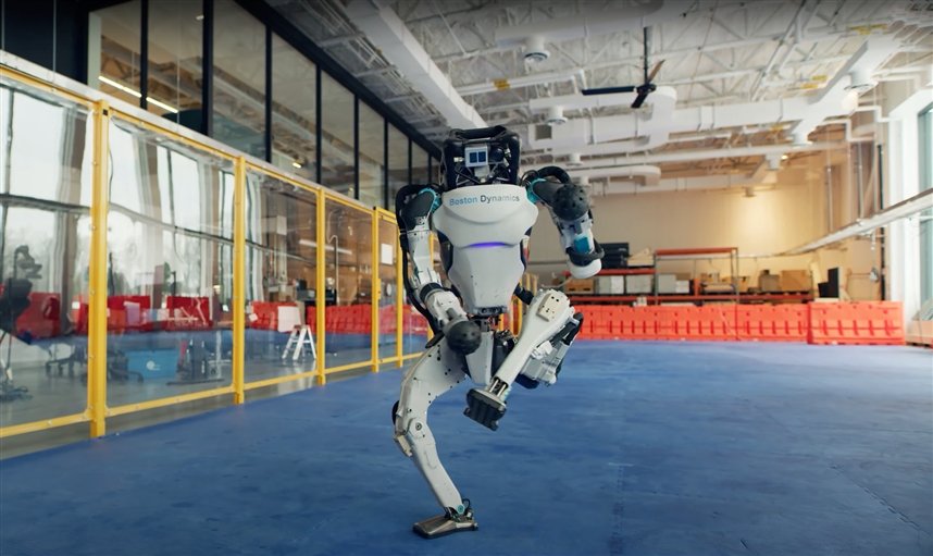 Новогоднее поздравление от Boston Dynamics Новогоднее поздравление от Boston Dynamics