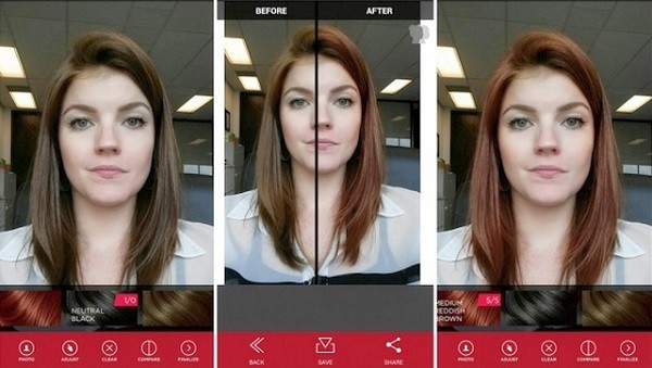 выбрать цвет волос выбрать цвет волос