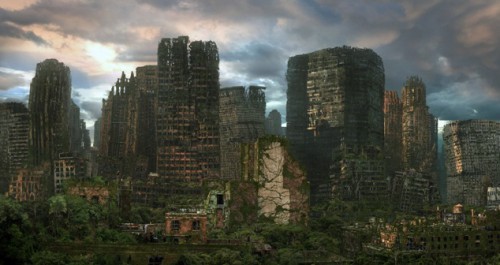 город после людей