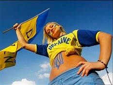 Самые красивые футбольные болельщицы в Украине