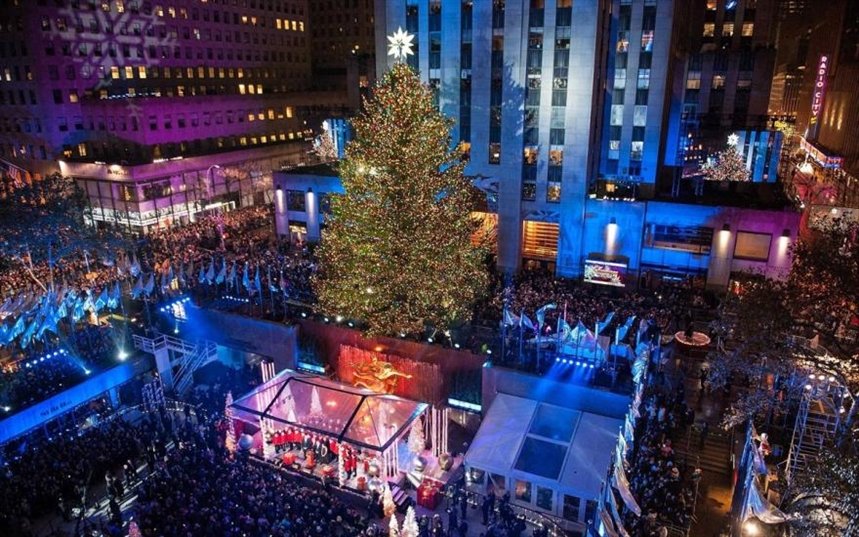 Городская елка