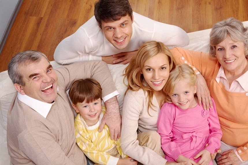 На фотографии изображена семья как вы думаете
