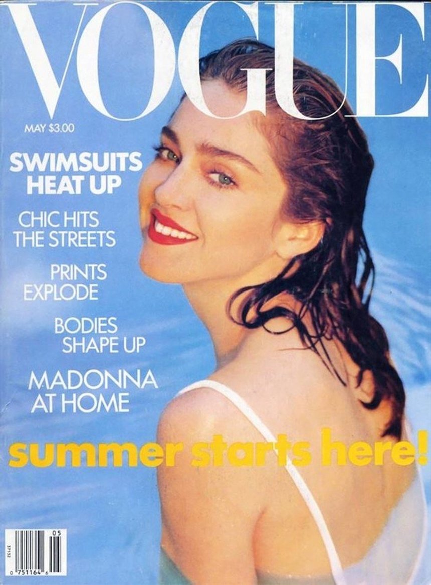 Обложка Vogue за май 1989 Обложка Vogue за май 1989