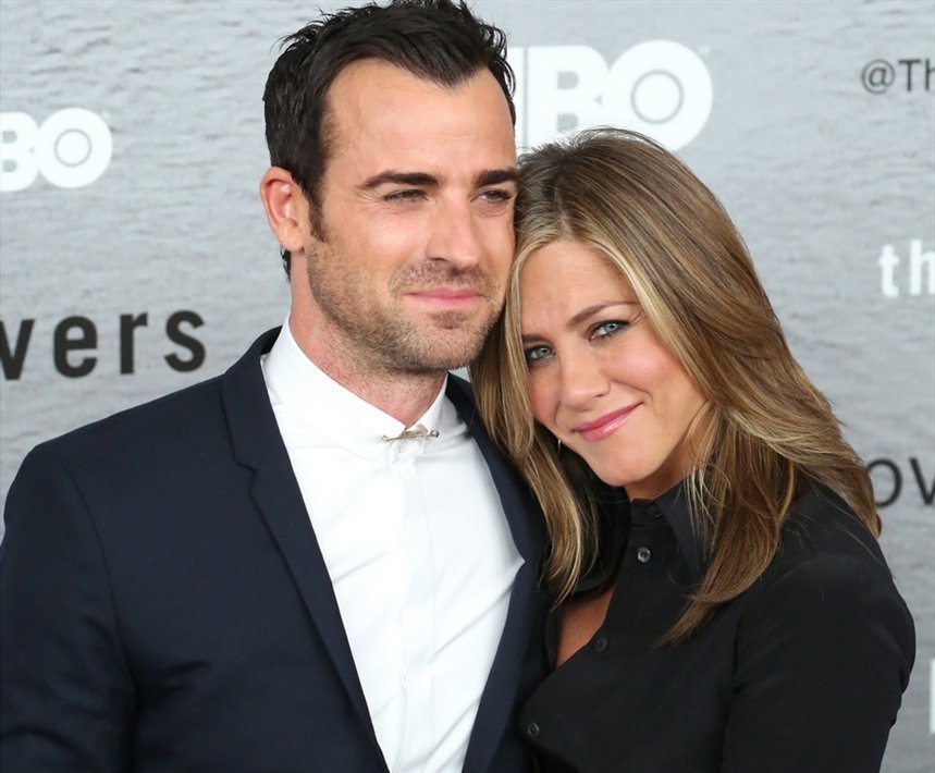 Дженнифер Энистон и Джастин Теру  Дженнифер Энистон и Джастин Теру