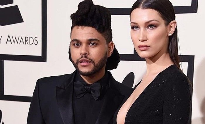 The Weeknd  и белла хадид