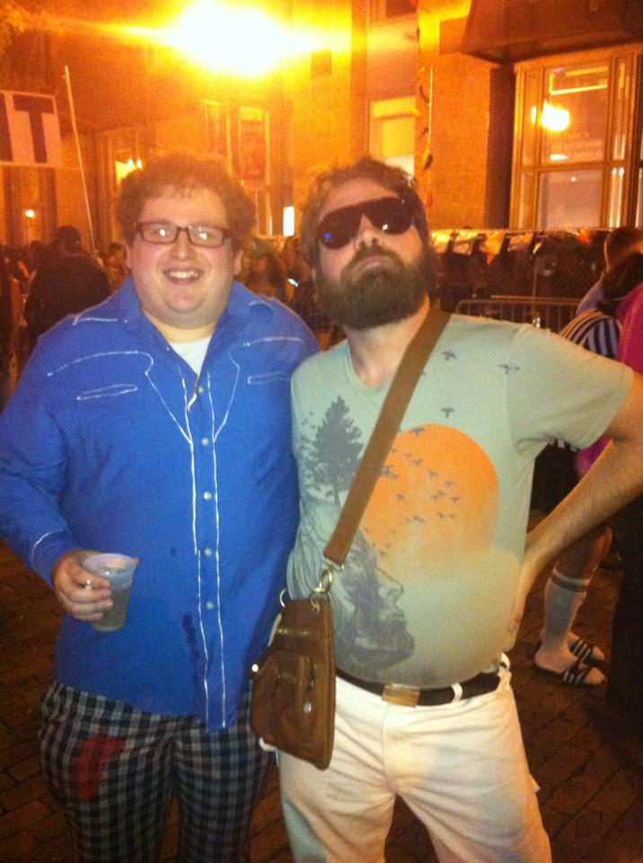 Джона Хилл и Зак Галифианакис Джона Хилл и Зак Галифианакис