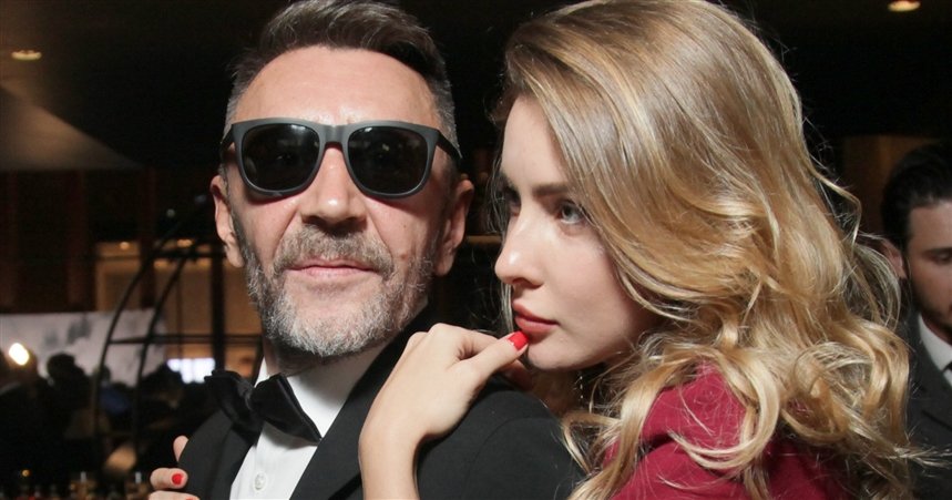 Сергей Шнуров и Ольга Абрамова