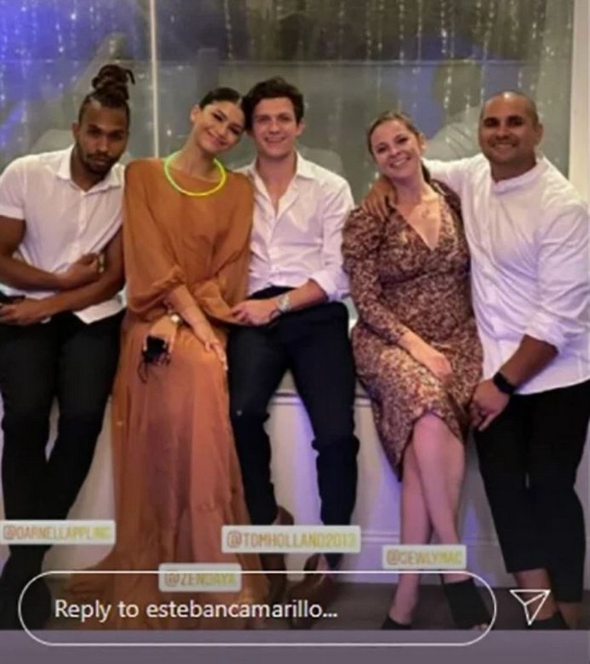 том холланд и зендая