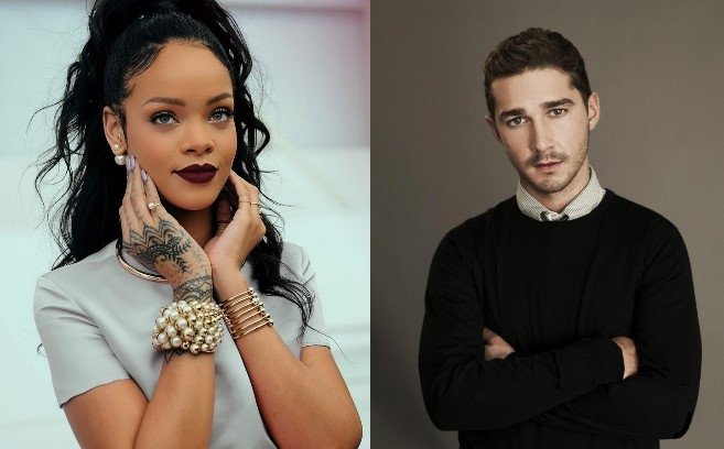 Рианна и Шайа ЛаБаф Рианна и Шайа ЛаБаф