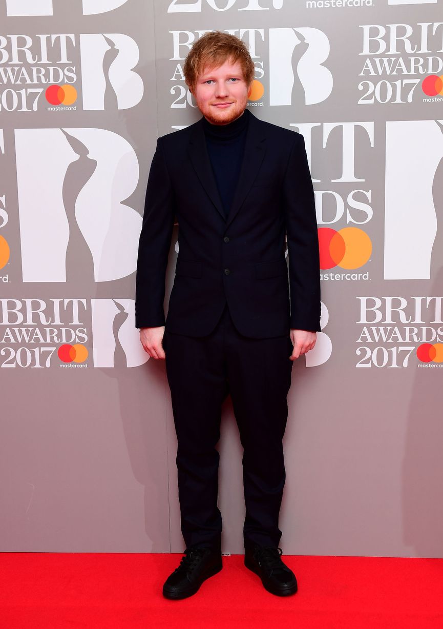 эд ширан BRIT AWARDS 2017