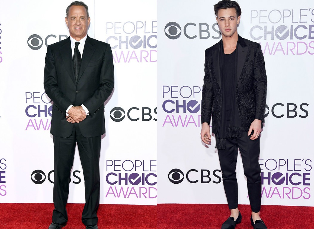 People's Choice Awards 2017 том хэнкс и кэмерон даллас People's Choice Awards 2017 том хэнкс и кэмерон даллас