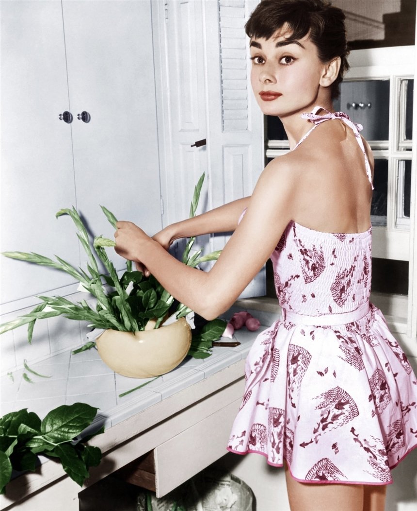 Одри Хепберн в молодости Одри Хепберн в молодости