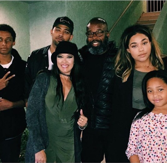 семья джордин вудс