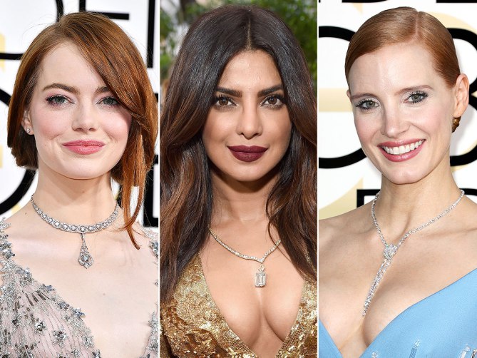 эмма стоун золотой глобус 2017