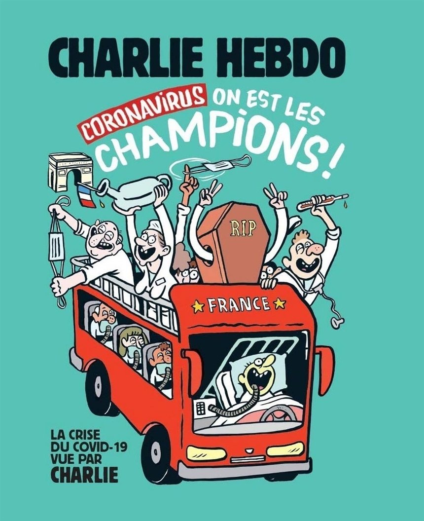 Шарли Эбдо и коронавирус