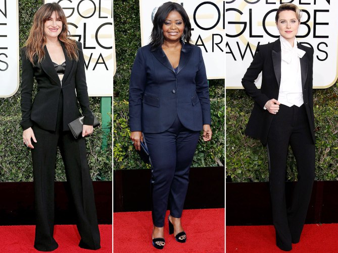 модные тенденции золотой глобус 2017