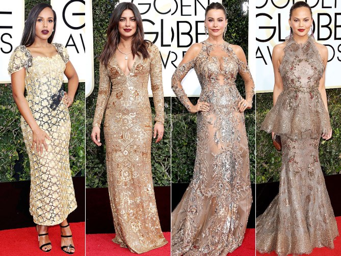 красивые платья золотой глобус 2017