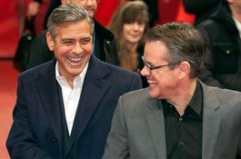 Мэтт Дэймон первым узнал, что жена Джорджа Клуни беременна близнецами! 