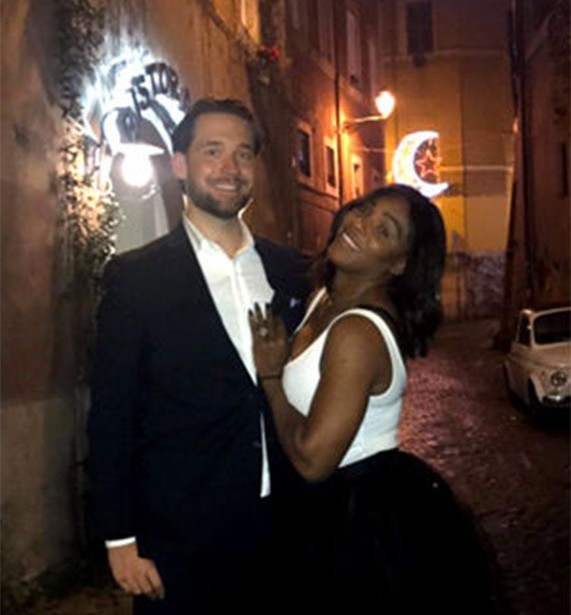 серена уильямс помолвка