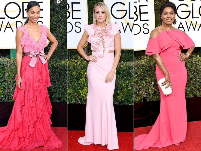 красивые образы звезд золотой глобус 2017